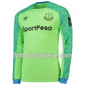 Everton Matchtröjor Målvakt Hemma Fotbollströja 2018-2019 Långärmad